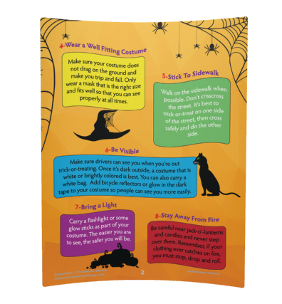 Halloween Safety Booklet